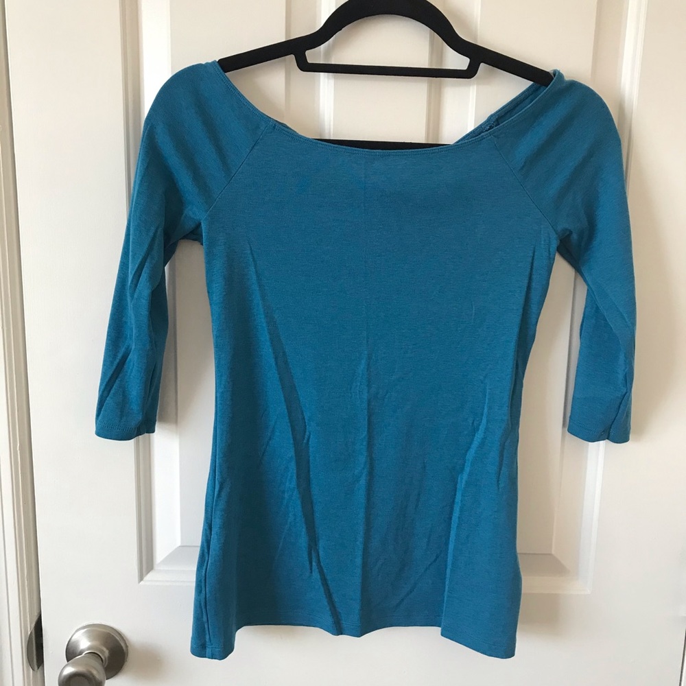 Old Navy Classic Boatneck Top, Blue